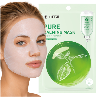 Mediheal Maska w Płachcie Pure Calming Kojąca maseczka do twarzy 20ml 
