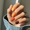 SEMILAC 416 Golden Hour Orange Lakier Hybrydowy do paznokci 7ml (11)