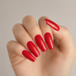 NTN Premium Lakier hybrydowy do paznokci 568 Reds czerwony z drobinką (4)