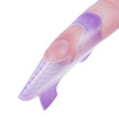Szablony do paznokci formy plastikowe manicure Flexible MollyLac 500szt fioletowe (6)