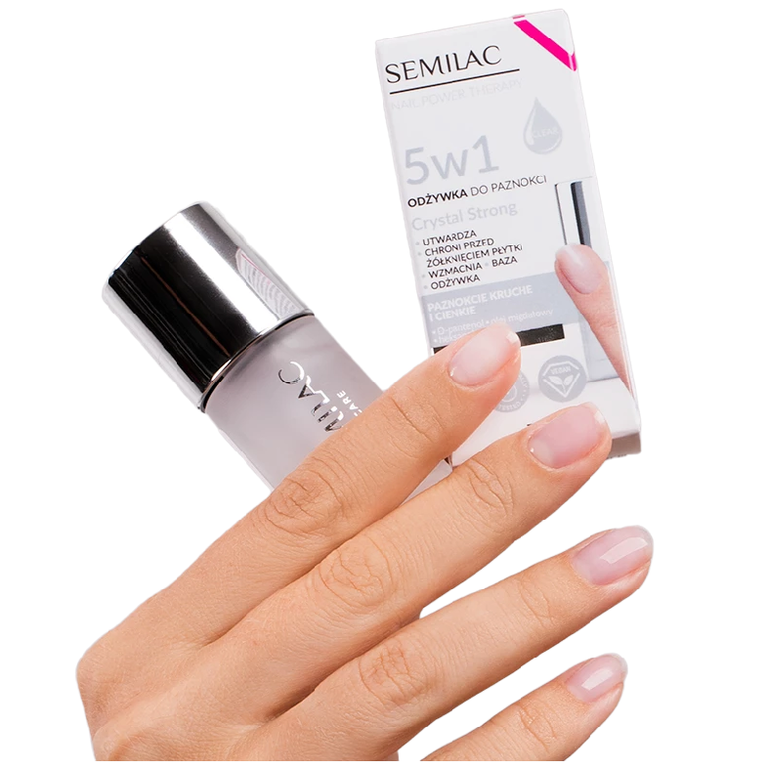 Semilac Odżywka do paznokci CRYSTAL STRONG 5w1 nail power